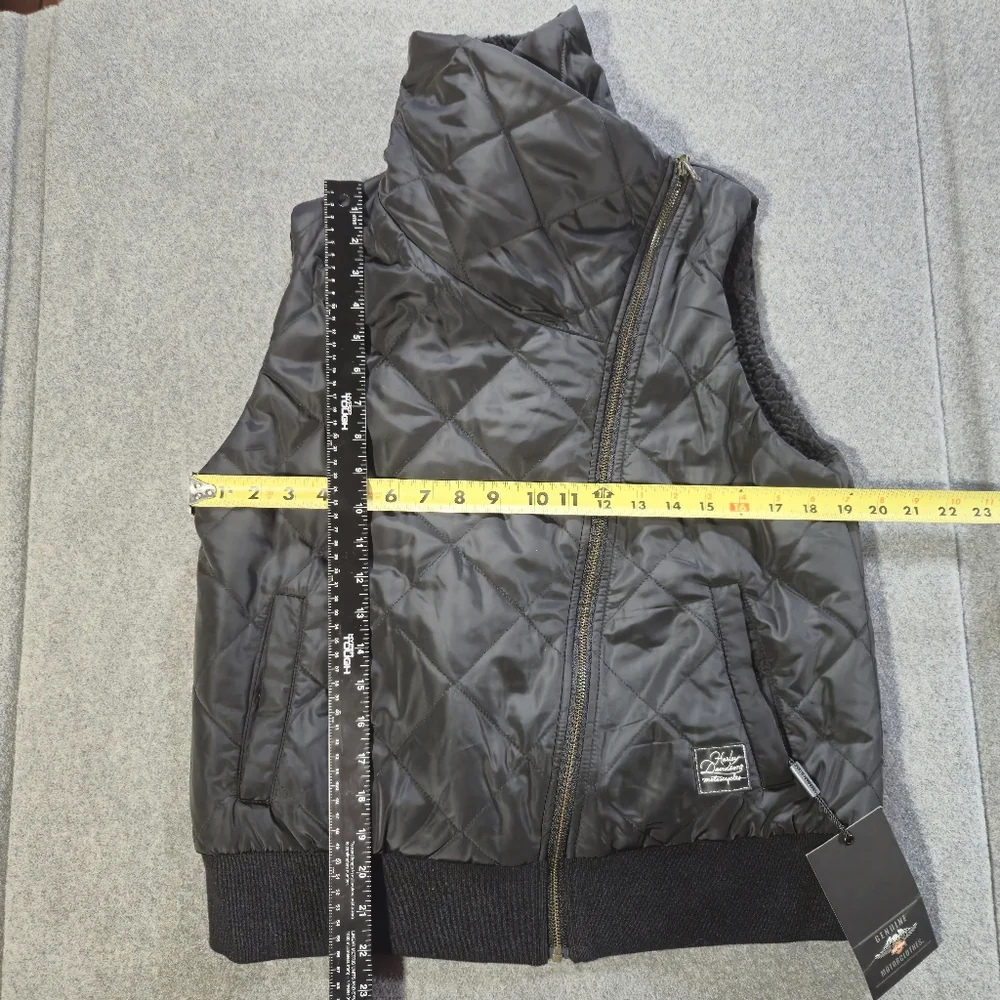 Harley-Davidson Black Quilted Vest‎